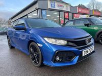 Used Honda Civic EX 129 HP (94 kW) 2017 Blue Hatchback