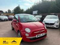 Usado Fiat 500 Lounge 69 HP (50 kW) 2013 Vermelho Citadino