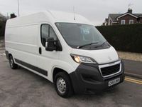 Used Peugeot Boxer 130 HP (95 kW) 2015 White Van