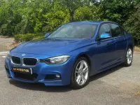 Used BMW 320 M Sport 184 HP (135 kW) 2012 Estoril blue Sedan