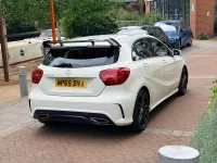 Used Mercedes A200 AMG line 2015 White Hatchback