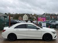 Used Mercedes CLA220 AMG line 177 HP (130 kW) 2016 White Sedan