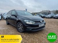 Used VW Golf VII SE 115 HP (84 kW) 2018 Black Estate