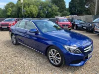 Used Mercedes C300 Premium 2015 Blue Sedan