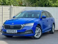 Used Skoda Octavia SE L 150 HP (110 kW) 2022 Blue Estate