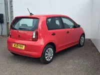 Used Skoda Citigo-e IV SE 61 kW (83 HP) 2021 Red Hatchback