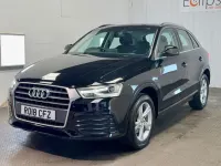 Begagnad Audi Q3 S-Line 184 HK (135 kW) 2018 Svart SUV