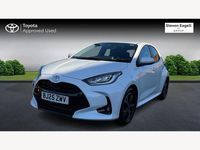 Used Toyota Yaris Hybrid Design 2025 White Hatchback