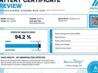 Used VW ID.3 Pro Performance 150 kW (204 HP) 2021 Blue Hatchback