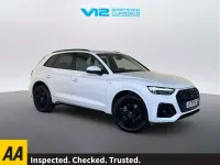 Used Audi Q5 S-Line 265 HP (194 kW) 2021 White SUV