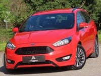 Used Ford Focus ST-Line 120 HP (88 kW) 2017 Red Estate
