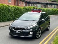 Used Kia Ceed GT-Line 136 HP (100 kW) 2016 Black Hatchback