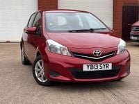 Used Toyota Yaris 2013 Red Hatchback