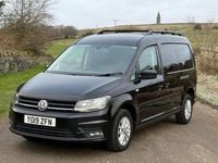 Used VW Caddy Maxi Highline 102 HP (75 kW) 2019 Black MPV