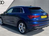 Begagnad Audi Q3 S-Line 150 HK (110 kW) 2025 Blå SUV