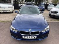 Begagnad BMW 320 Efficient Dynamics 2017 Blå Sedan