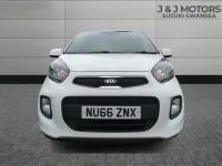 Used Kia Picanto 66 HP (48 kW) 2016 White Hatchback