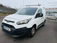 Used Ford Transit Connect 95 HP (69 kW) 2015 White MPV