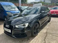 Usado Audi A3 S-Line 110 HP (80 kW) 2015 Preto Citadino