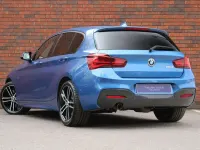 Used BMW 118 Efficient Dynamics 150 HP (110 kW) 2018 Blue Hatchback