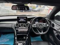 Used Mercedes C220 AMG Line Premium 170 HP (125 kW) 2017 Black Coupe