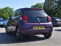 Used Peugeot 108 Allure 82 HP (60 kW) 2016 Mauve/purple Hatchback