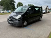 Used Renault Trafic 115 HP (84 kW) 2008 Black MPV