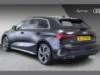 Used Audi A3 S-Line 147 HP (108 kW) 2024 Black Hatchback