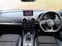 Used Audi A3 S-Line 150 HP (110 kW) 2017 Grey Hatchback