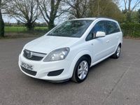 used Vauxhall Zafira 1.8i [120] Exclusiv 5dr