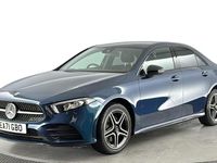 Used Mercedes A250 AMG line 218 HP (160 kW) 2021 Blue Sedan
