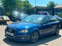 Used Audi A3 Sport 184 HP (135 kW) 2012 Blue Hatchback