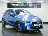 Used Mazda 2 Inclusive 105 HP (77 kW) 2015 Blue Hatchback