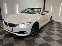 Used BMW 420 Luxury Line 181 HP (133 kW) 2015 White Cabriolet
