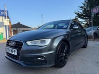 Used Audi A3 S-Line 140 HP (102 kW) 2014 Grey Hatchback