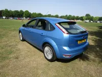 Used Ford Focus Titanium 110 HP (80 kW) 2010 Blue Hatchback