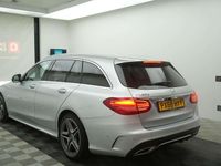 Used Mercedes C220 AMG Line Premium 2019 Silver Estate
