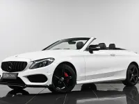 Used Mercedes C220 AMG line 2017 Pink Cabriolet