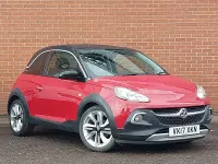 Used Vauxhall Adam Rocks 87 HP (63 kW) 2017 Red Hatchback
