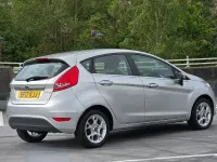 Used Ford Fiesta Zetec 2012 Silver Hatchback