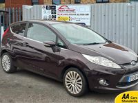 Used Ford Fiesta Titanium 94 HP (69 kW) 2009 Red Hatchback
