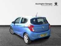 Used Vauxhall Viva 75 HP (55 kW) 2017 Sparkling blue Hatchback
