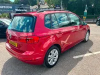 Used VW Golf Sportsvan SE 110 HP (80 kW) 2016 Red MPV