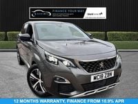 Used Peugeot 3008 GT-line 130 HP (95 kW) 2018 Grey Hatchback