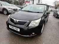 Gebraucht Toyota Avensis 2010 Schwarz Limousine