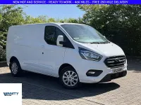 Used Ford Transit Custom Limited 2021 Frozen white (solid paint)
