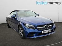 Used Mercedes C200 AMG Line Premium 2019 Blue Cabriolet