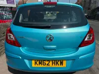 Used Vauxhall Corsa Active 85 HP (62 kW) 2012 Blue Hatchback