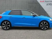 Used Audi A1 Black Edition 109 HP (80 kW) 2022 Blue Hatchback