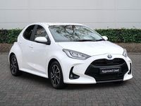 Used Toyota Yaris Hybrid Design 2023 White Hatchback